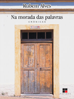 cover image of Na morada das palavras